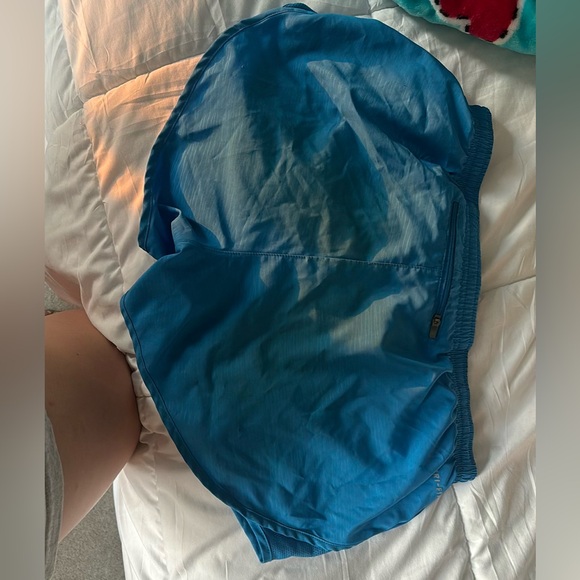 Nike Dri Fit Blue Running Shorts - Picture 3 of 3